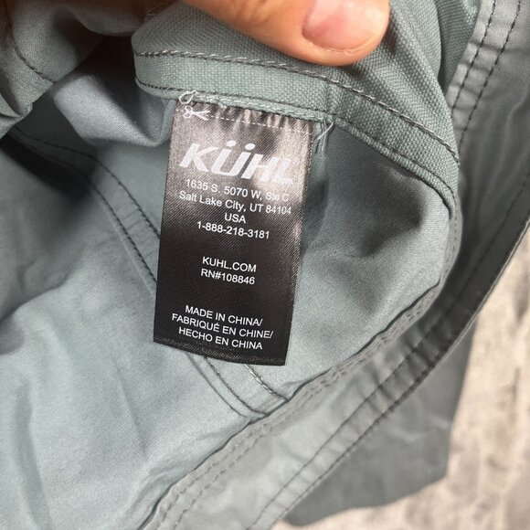 Kuhl Luna Moto Jacket Women's Size Medium Blue Lightweight Water-Wind Resistant - Picture 5 of 13